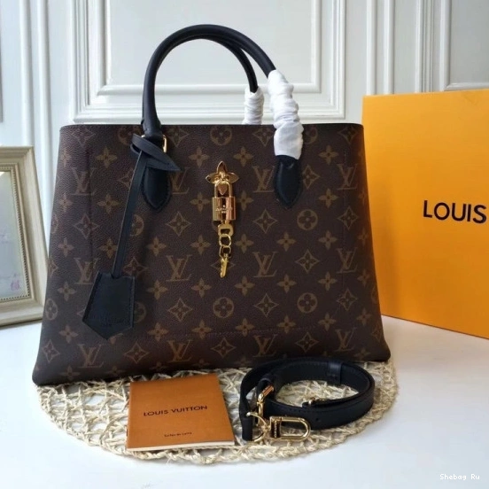 Vuitton Louis FLOWER TOTE 0802
